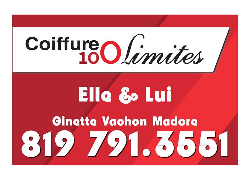 Coiffure 100 Limites | 388 9e Avenue S, Sherbrooke, QC J1G 2R3, Canada | Phone: (819) 791-3551