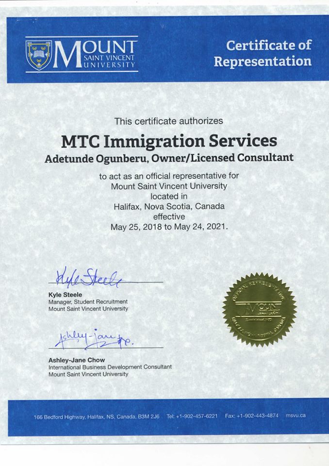 MTC Immigration Services | 103 Ironwood Ave, Thunder Bay, ON P7C 2B1, Canada | Phone: (807) 355-1896