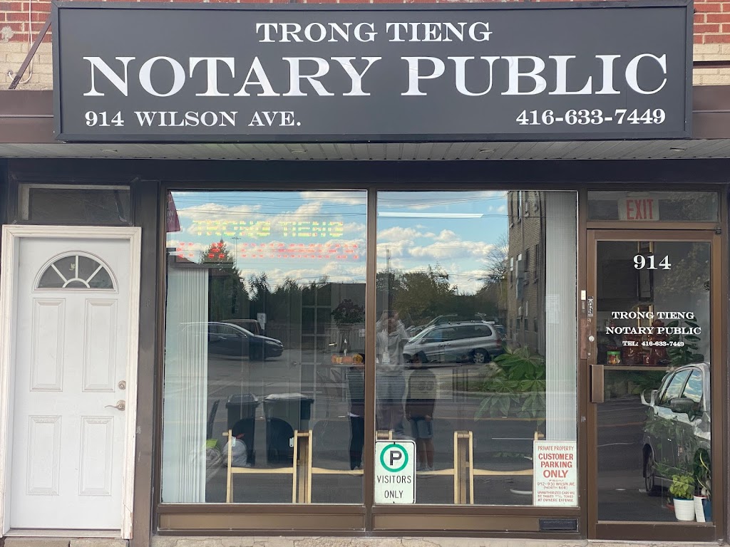 Notary Public and Commissioner Of Oaths | 914 Wilson Ave, North York, ON M3K 1E7, Canada | Phone: (416) 633-7449