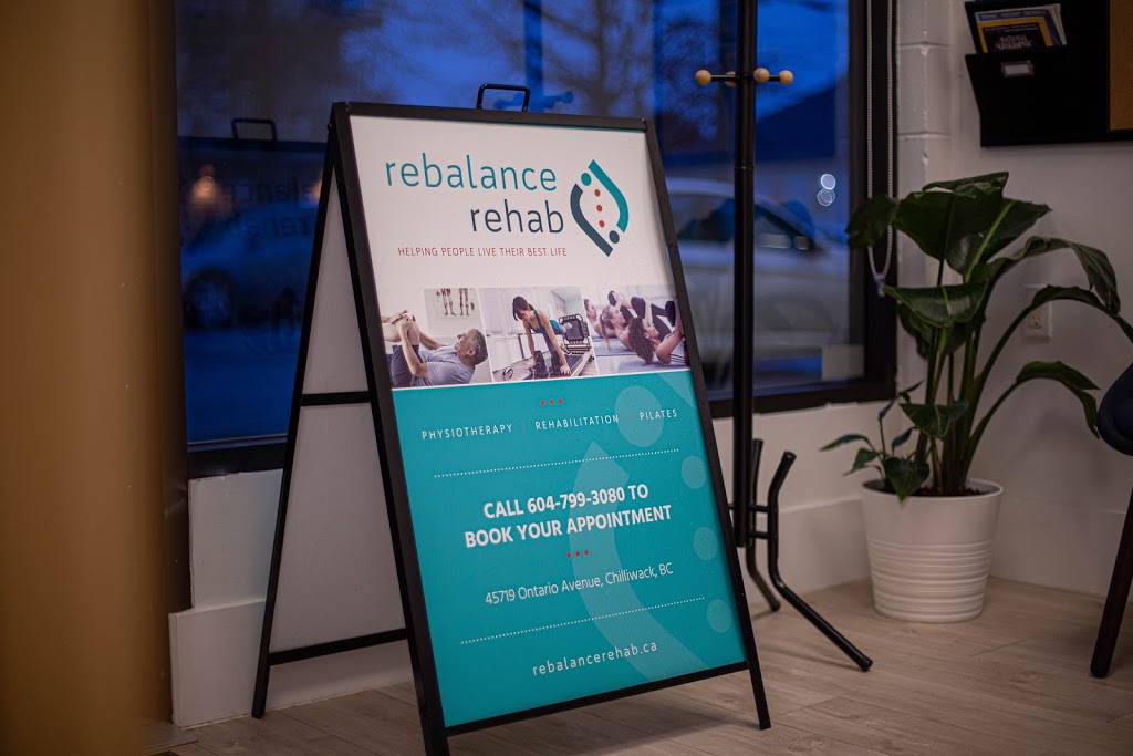 Rebalance Rehab | 45719 Ontario Ave, Chilliwack, BC V2P 6S8, Canada | Phone: (604) 799-3080