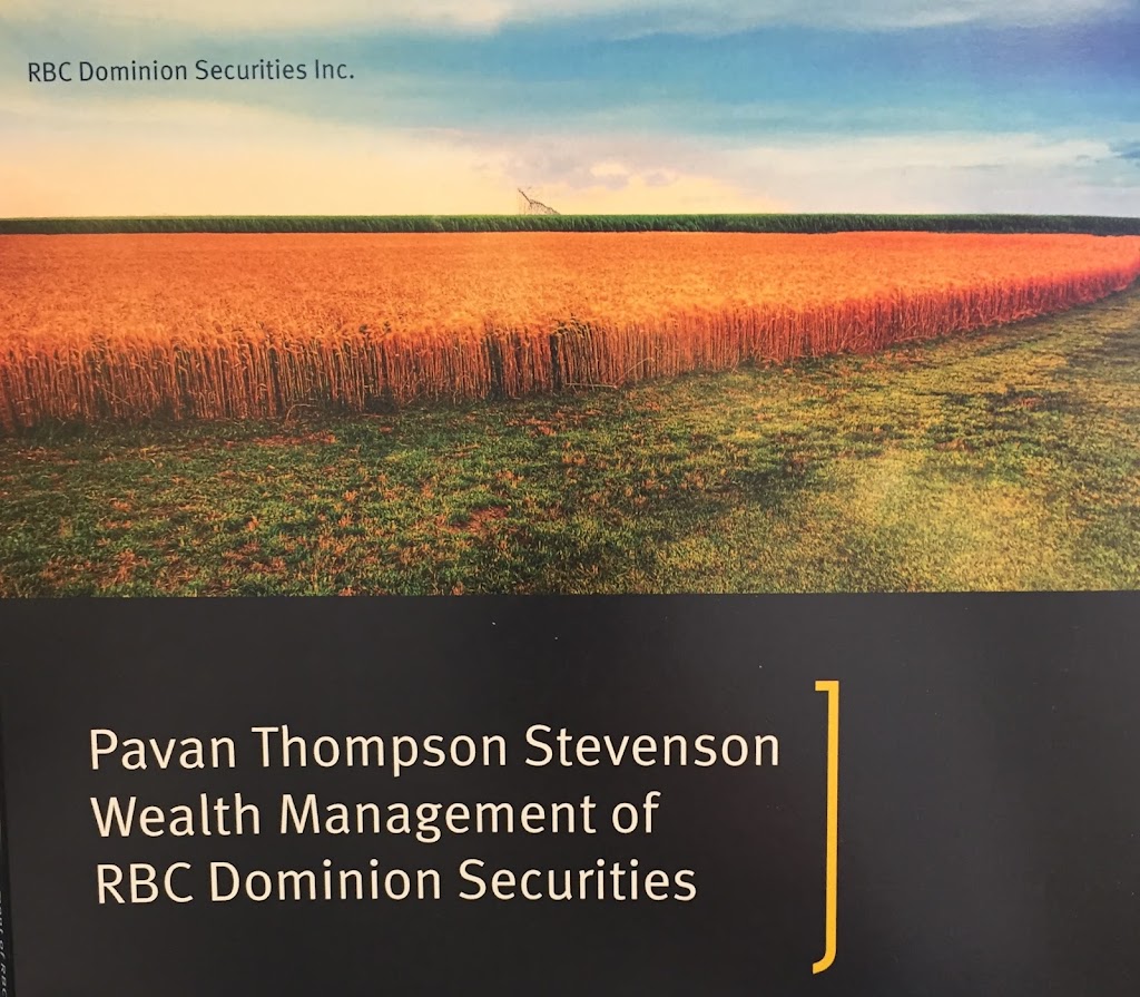 Pavan Stevenson Wealth - RBC Dominion Securities | 204 1 Ave S, Lethbridge, AB T1J 0A4, Canada | Phone: (403) 317-4348