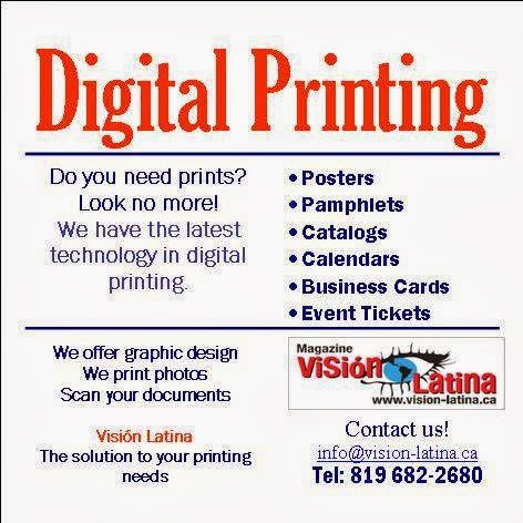 Vision Latina Printing Services | Rue Alfred-Léon, Gatineau, QC J9J 2V8, Canada | Phone: (819) 682-2680
