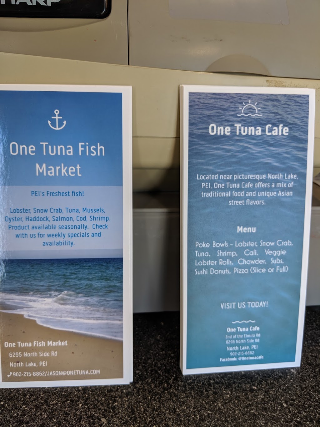 One Tuna Cafe | 6295 Northside Rd, Elmira, PE C0A 1K0, Canada | Phone: (902) 215-8862