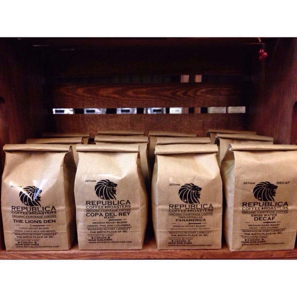 Republica Coffee Roasters | 9203 Glover Rd, Langley City, BC V1M 2S4, Canada | Phone: (604) 628-0485