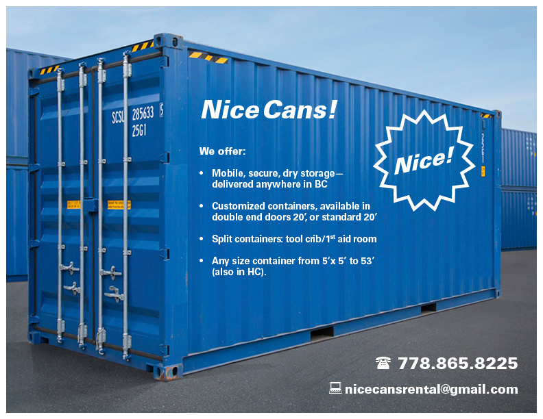 Nice Cans Rental | 3228 Findlay St, Vancouver, BC V5N 4E7, Canada | Phone: (778) 865-8225