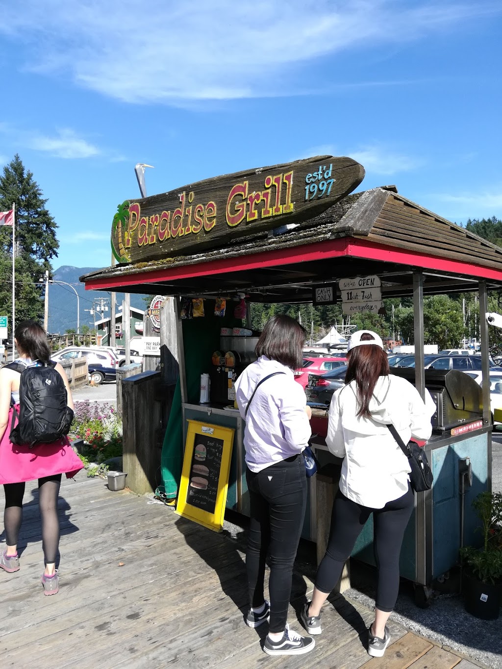 Paradise Grill | 433 Bowen Island Trunk Rd, Bowen Island, BC V0N 1G2, Canada