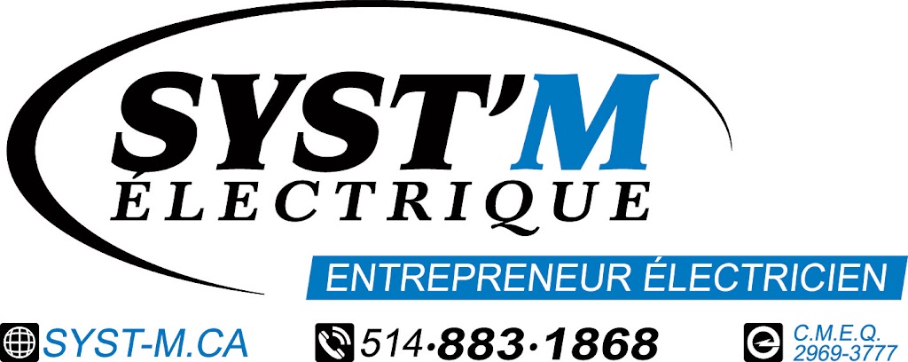 SystM Électrique | 421 Rue Chantale, Lavaltrie, QC J5T 2L3, Canada | Phone: (514) 883-1868