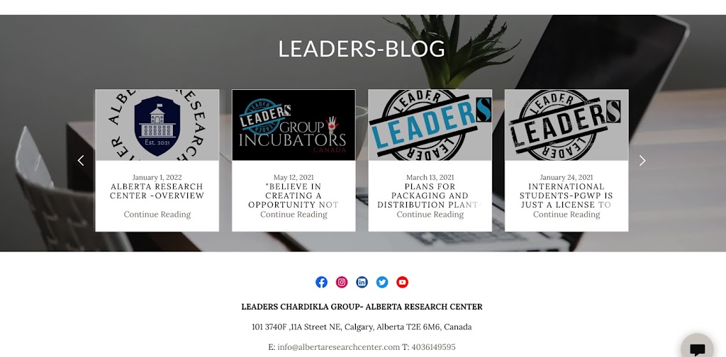 LEADERS INNOVATIONS- OUR INVESTORS ONLY | 3740F, 11A ST, UNIT 101, NE, Calgary, AB T2E 6M6, Canada | Phone: (403) 614-9595