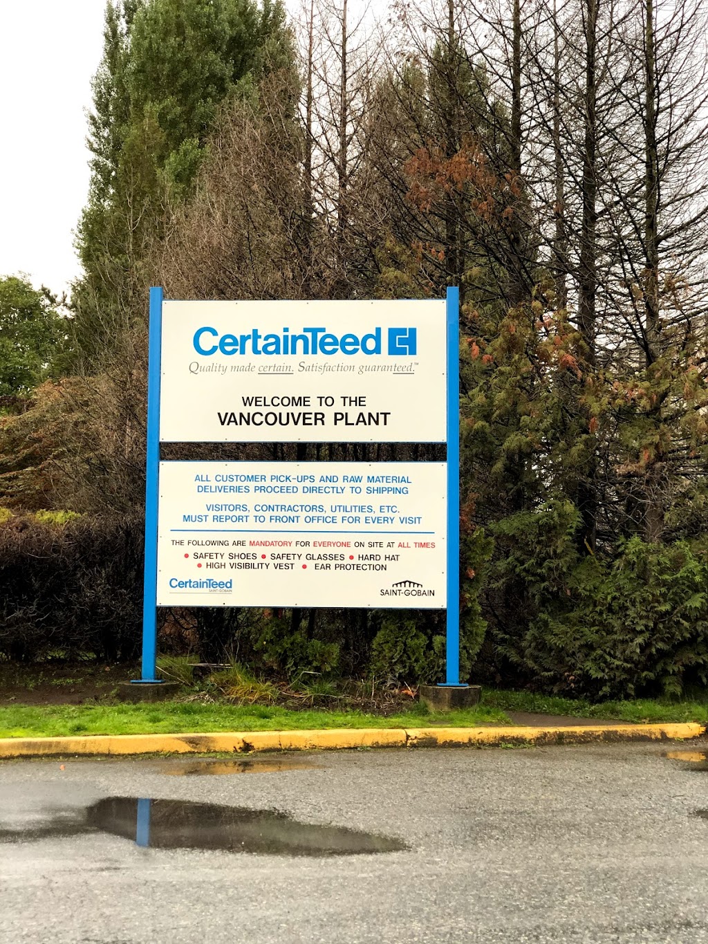 CertainTeed Gypsum | 1070 Derwent Way, Delta, BC V3M 5R1, Canada | Phone: (610) 893-6000