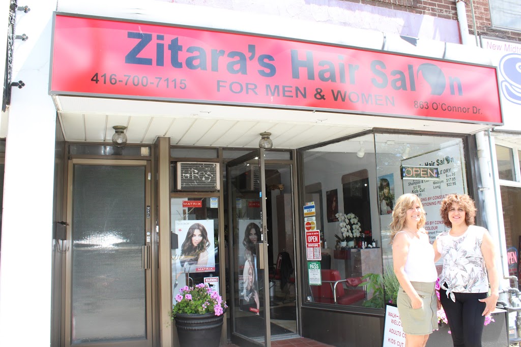 Zitaras Hair Salon | 863 OConnor Dr, East York, ON M4B 2S7, Canada | Phone: (416) 700-7115