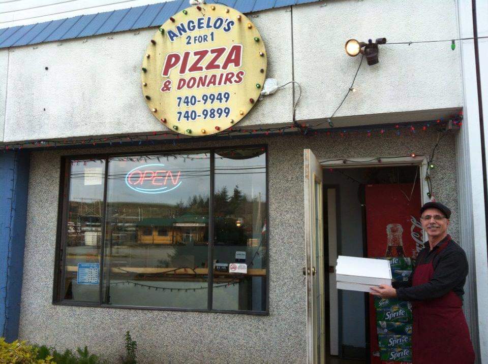 Angelos Pizza & Donairs | 5653 Wharf Ave, Sechelt, BC V0N 3A0, Canada | Phone: (604) 740-9899