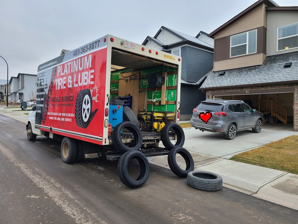 Platinum Tire and Lube Mobile Service | 100 100 Rainbow Falls Bay, Chestermere, AB T1X 0S5, Canada | Phone: (403) 363-8877