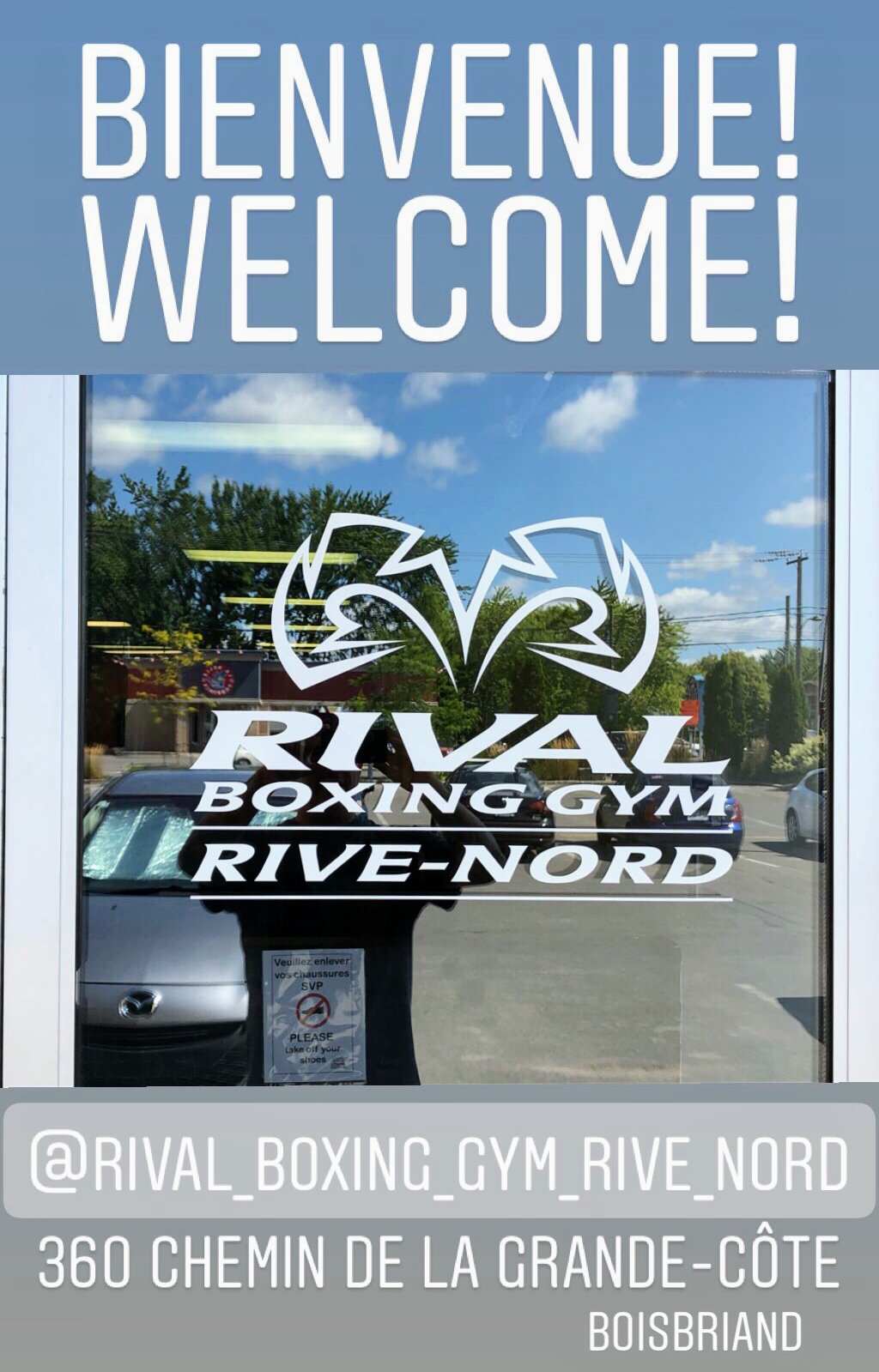Rival Boxing Gym Rive-Nord | 360 Chemin de la Grande-Côte, Boisbriand, QC J7G 1B1, Canada | Phone: (514) 291-9747