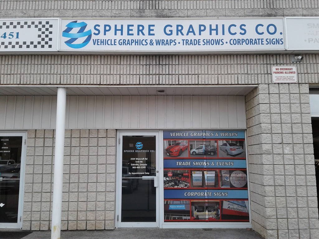 Sphere Graphics Co. | 2334 Wyecroft Rd B6, Oakville, ON L6L 6M7, Canada | Phone: (905) 465-2245