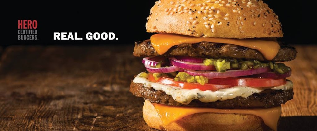 Hero Certified Burgers | 6015 Steeles Ave E Unit CRU 103, Scarborough, ON M1V 5P7, Canada | Phone: (416) 332-8191