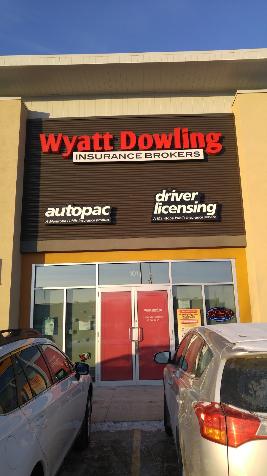 Wyatt Dowling Insurance Brokers - Sage Creek | 101-50 Sage Creek Boulevard, Winnipeg, MB R3X 0J6, Canada | Phone: (204) 949-8668