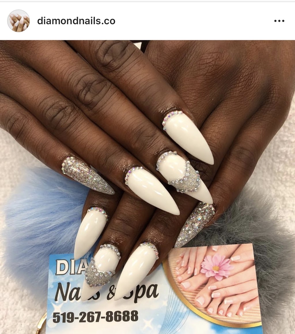 Diamond Nails and Spa | 580 Hespeler Rd C3, Cambridge, ON N1R 6J8, Canada | Phone: (519) 267-8688