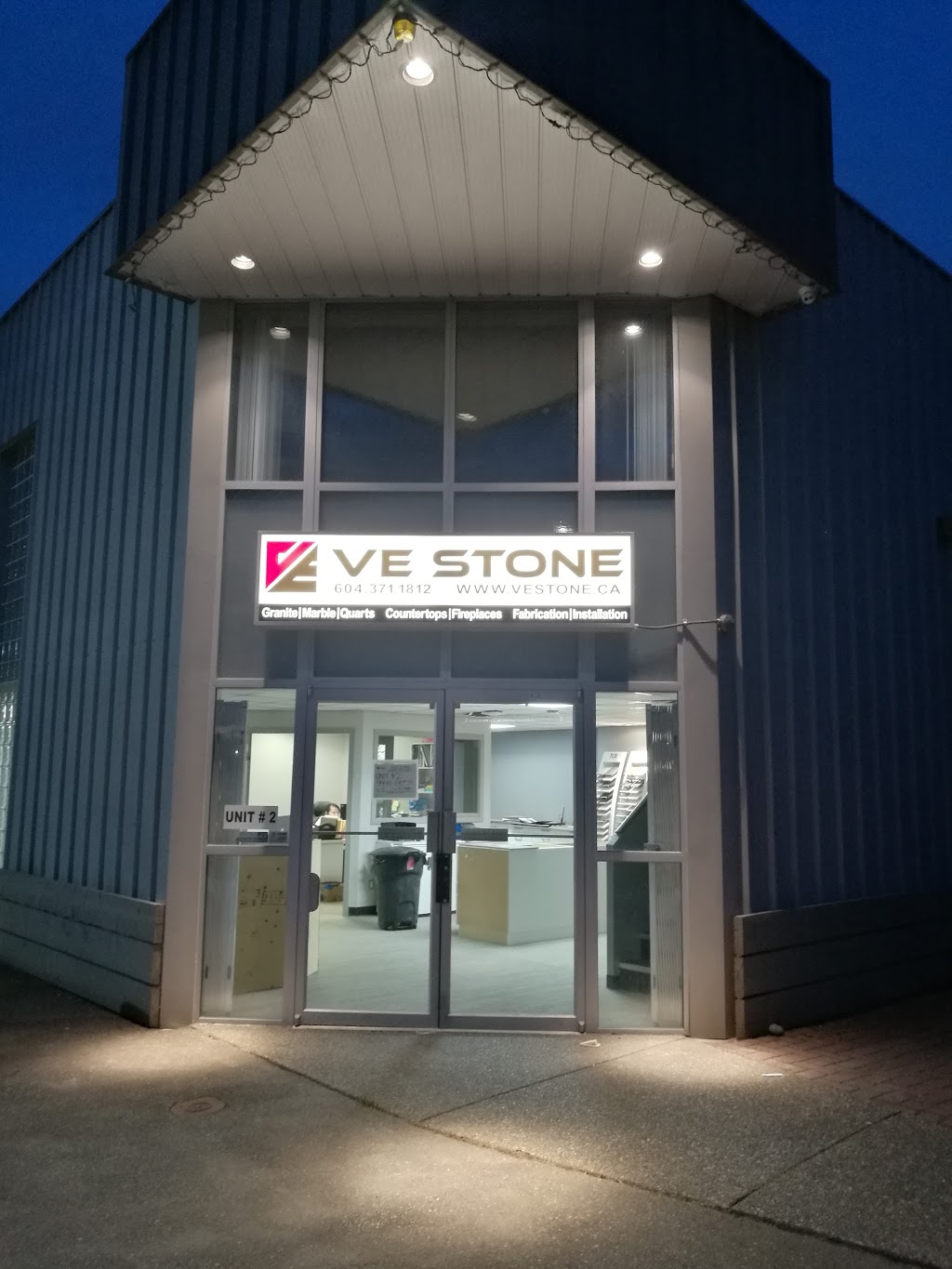 VE Stone | Canada, British Columbia, Surrey, 9444 190 StreetUnit#2邮政编码: V4N 3S2 | Phone: (604) 371-1812