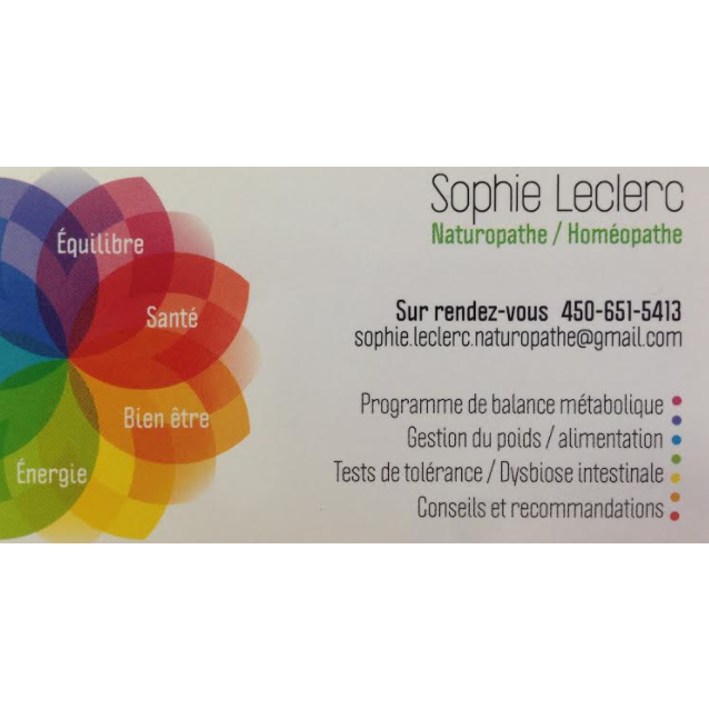 Métabolic Balance Naturopathe Sophie Leclerc | 280 Rue du Bord-de-lEau Ouest Suite:403, Longueuil, QC J4H 3Y8, Canada | Phone: (450) 651-5413