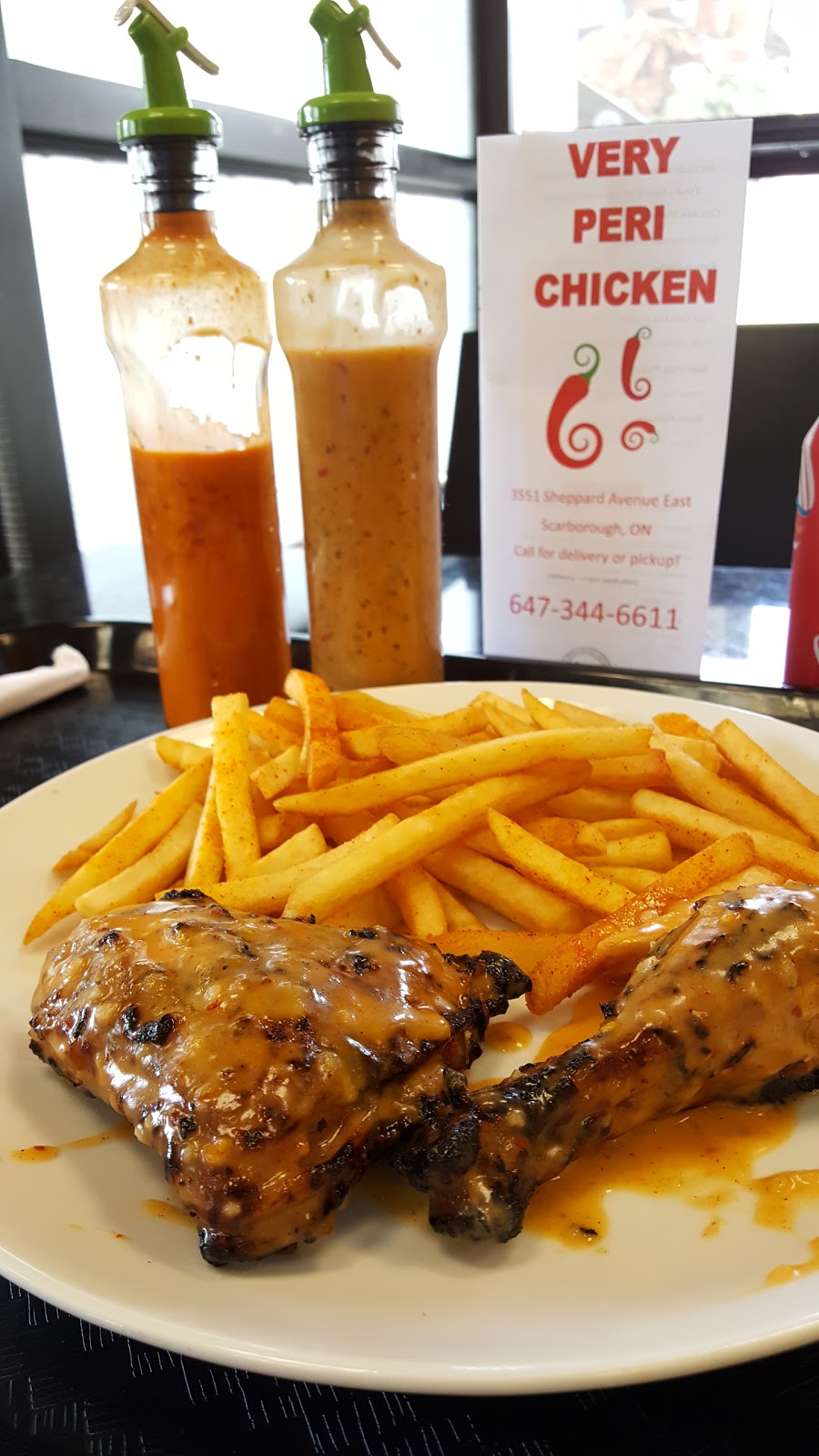 Very Peri Chicken | 3551 Sheppard Ave E, Scarborough, ON M1T 3K8, Canada | Phone: (647) 344-6611