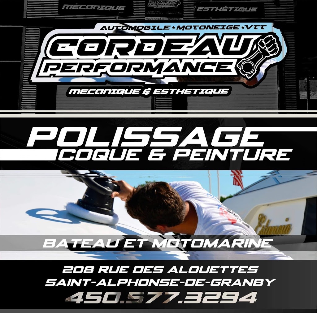 Cordeau Performance | 208 Rue des Alouettes, Saint-Alphonse-de-Granby, QC J0E 2A0, Canada | Phone: (450) 577-3294