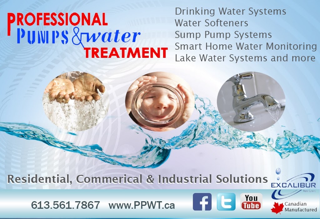 Professional Pumps & Water Treatment | 800 Larchwood Crescent, Kingston, ON K7P 2P9, Canada | Phone: (613) 561-7867
