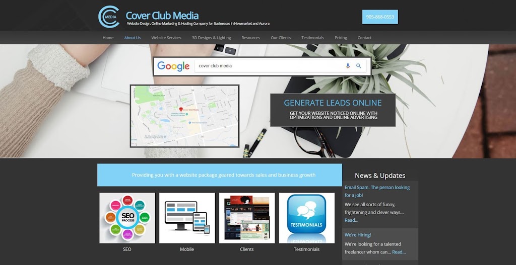 Cover Club Media | 42 Firwood Dr, Richmond Hill, ON L4S 2A2, Canada | Phone: (905) 868-0553