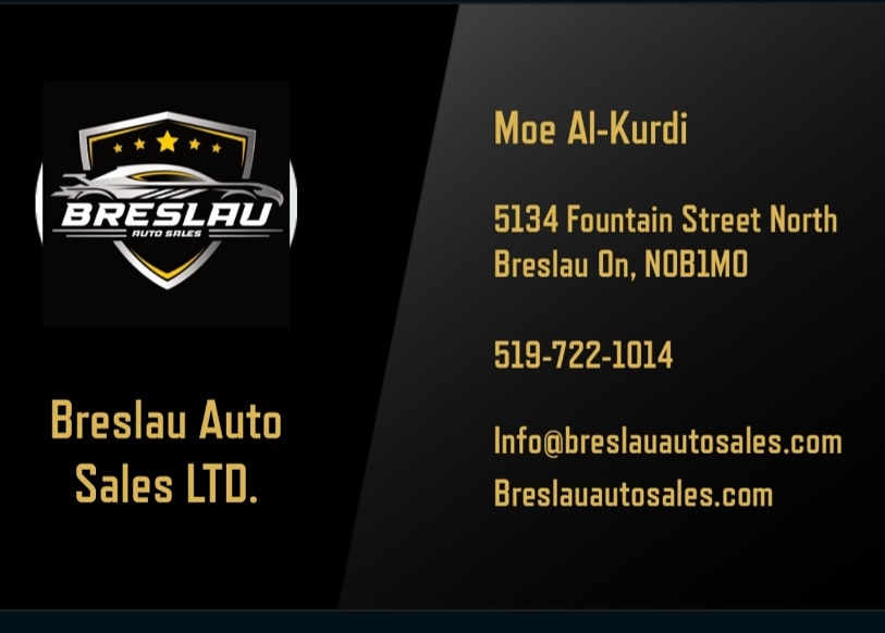 Breslau Auto Sales | 5134 Fountain St N, Breslau, ON N0B 1M0, Canada | Phone: (519) 722-1014