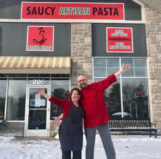 Saucy Pasta | 10 Keith Ave Unit 205, Collingwood, ON L9Y 0W5, Canada | Phone: (705) 607-2782