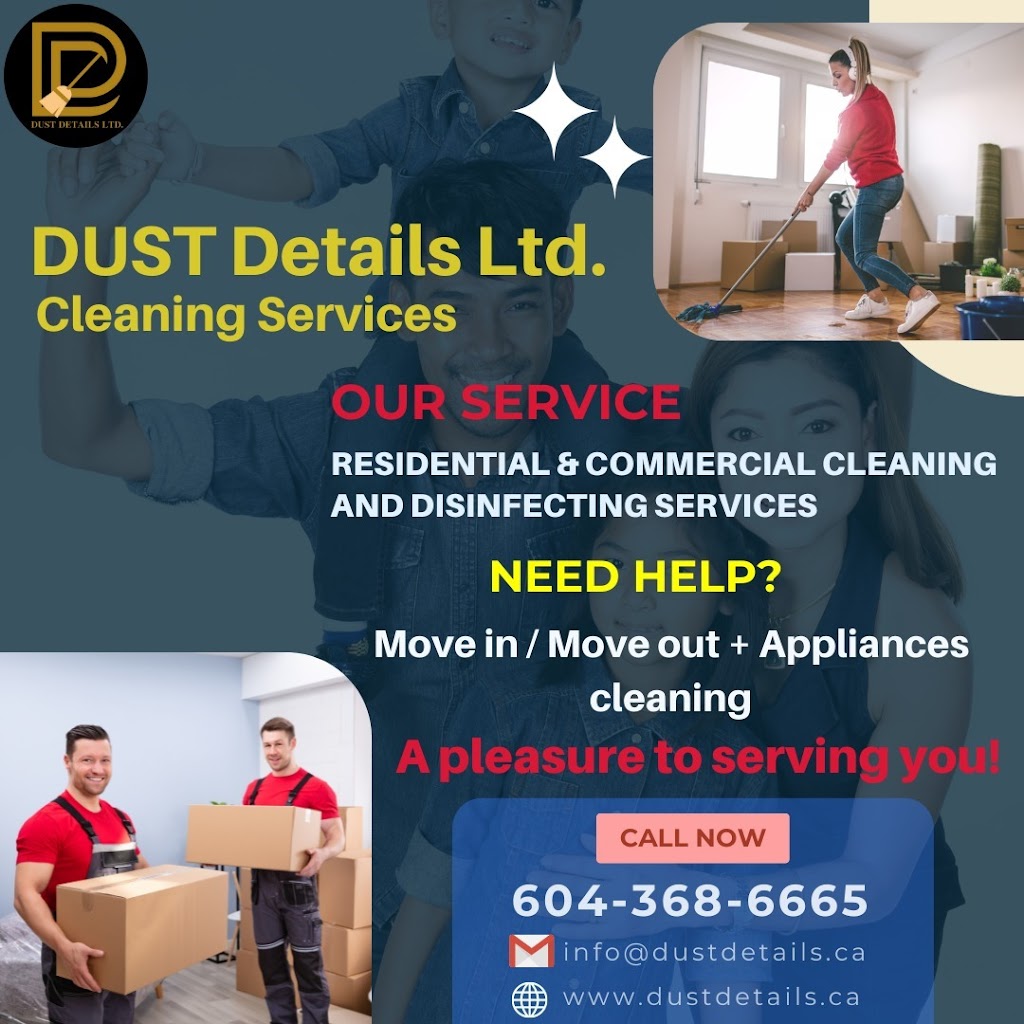Dust Details Ltd | 10844 140 St, Surrey, BC V3R 3G2, Canada | Phone: (604) 368-6665