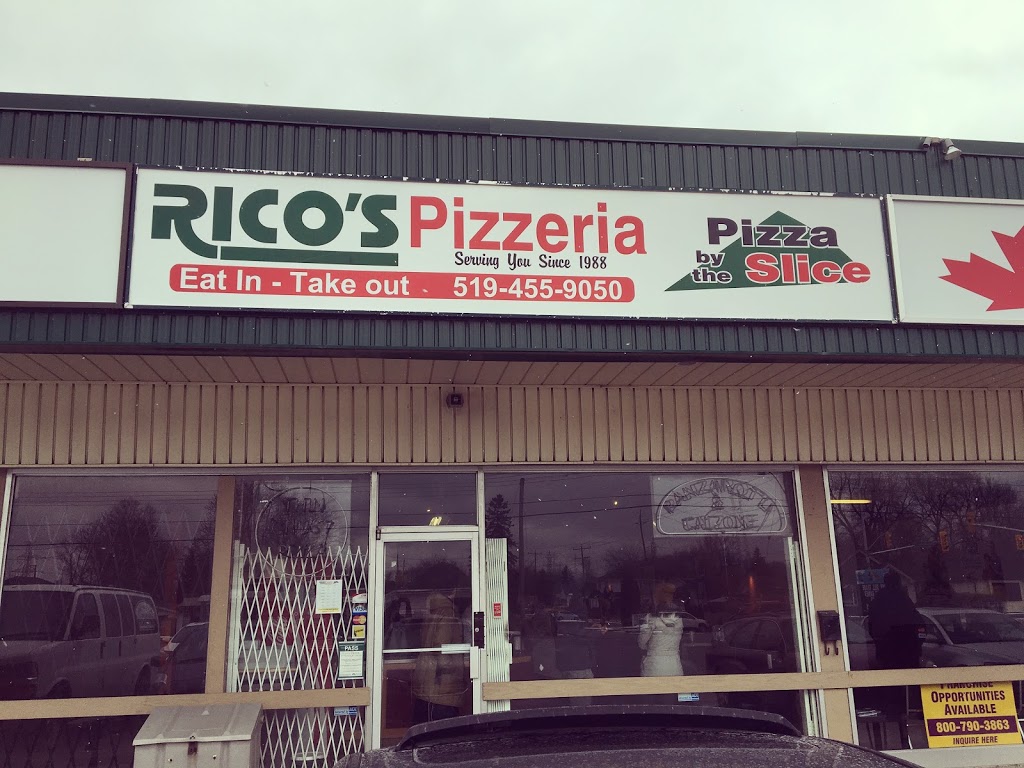 Ricos Pizzeria | 972 Hamilton Rd, London, ON N5W 1V6, Canada | Phone: (519) 455-9050