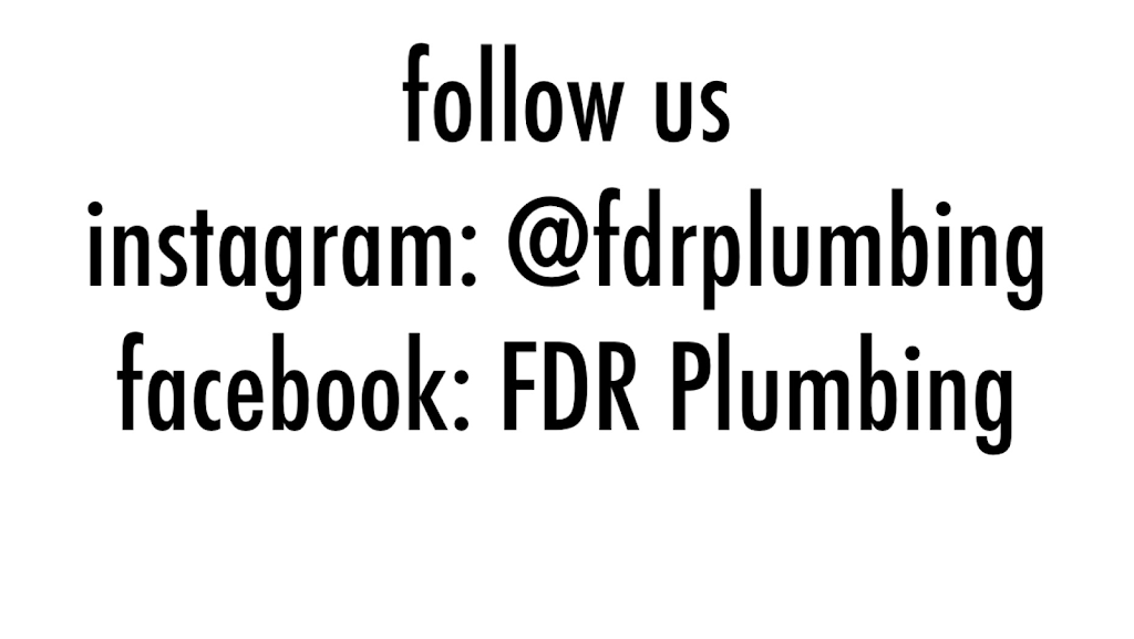 FDR Plumbing - Milton | 547 Main St E Unit 30B, Milton, ON L9T 3J2, Canada | Phone: (647) 226-2649