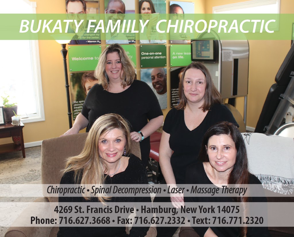 Bukaty Family Chiropractic | 4269 St Francis Dr, Hamburg, NY 14075, USA | Phone: (716) 627-3668