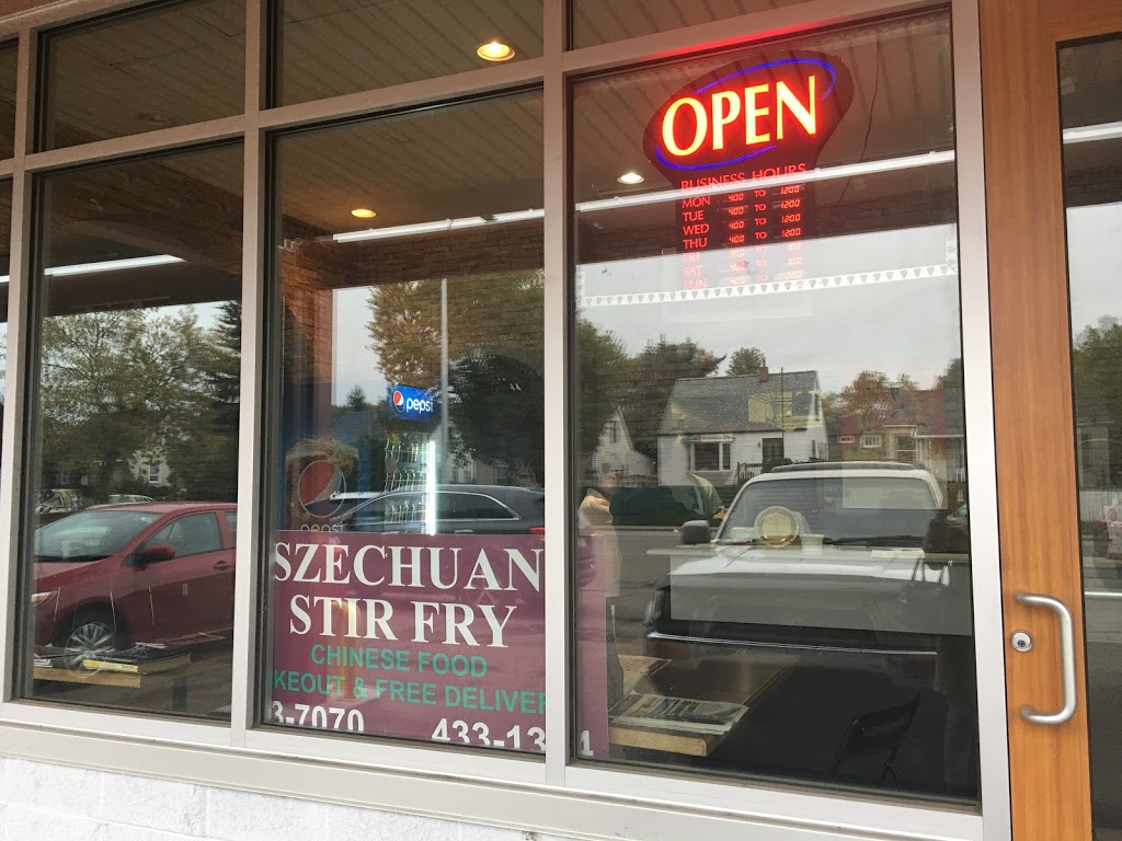 Szechuan Stir Fry | 9618 76 Ave NW, Edmonton, AB T6C 0K4, Canada | Phone: (780) 433-7070