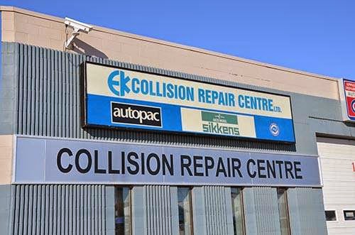 EK Collision Repair Centre Ltd. | 1043 Springfield Rd, Winnipeg, MB R2G 3T2, Canada | Phone: (204) 654-9006