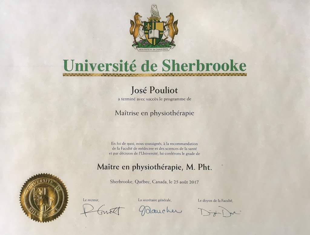 José Pouliot: physiothérapie et hypnose médicale | 20 Chemin Southière local b, Magog, QC J1X 0P1, Canada | Phone: (819) 342-4262