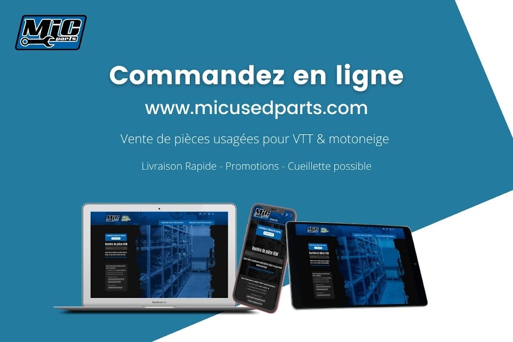 Mic Parts Online | 920 Rue du Ferblantier, Lévis, QC G6C 1W1, Canada | Phone: (418) 837-4000