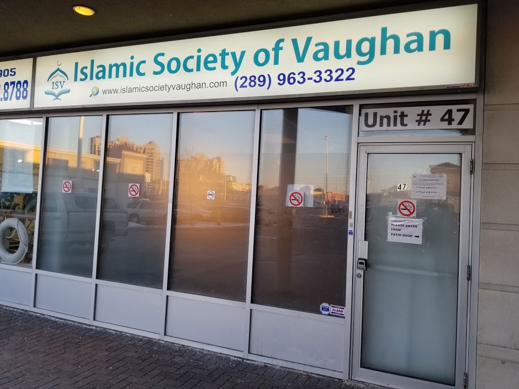 Islamic Society of Vaughan | 9100 Jane St Unit 47, Concord, ON L4K 0A4, Canada | Phone: (289) 963-3322