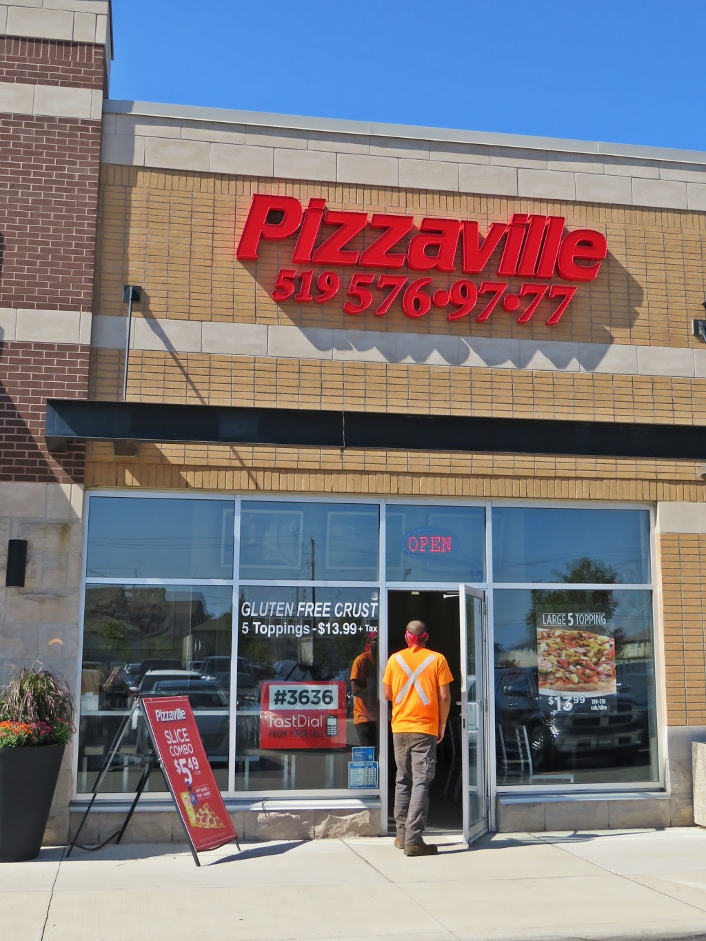Pizzaville | 235 Ira Needles Blvd b9, Kitchener, ON N2N 0B2, Canada | Phone: (519) 576-9777