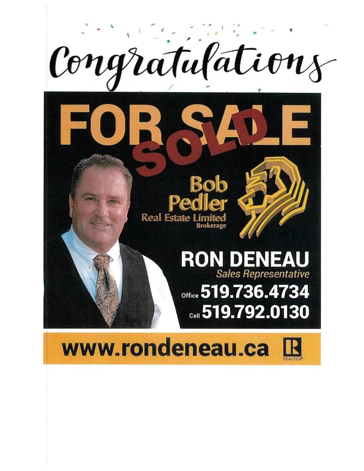 Ron Deneau | 535 Sandwich St S, Amherstburg, ON N9V 3G5, Canada | Phone: (519) 792-0130