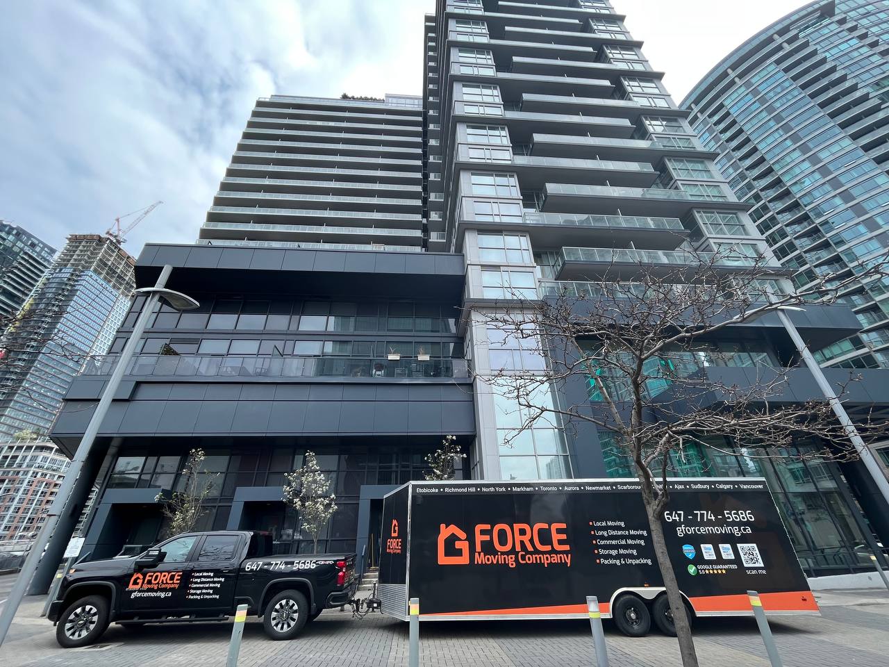 G FORCE Moving North York | 1959 Leslie St, North York, ON M3B 2M3, Canada | Phone: (647) 774-5686