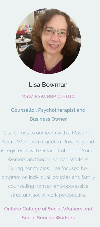 Forging Forward Counselling Services (Lisa Bowman) | 224 Pembroke St W Suite 223, Pembroke, ON K8A 5N2, Canada | Phone: (613) 631-1097