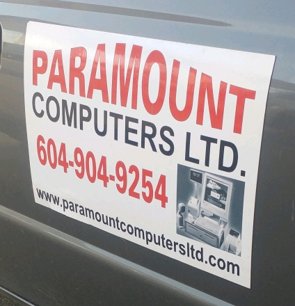 Paramount Computers Ltd | 19505 68A Ave. Unit#36, Surrey, BC V4N 6K3, Canada | Phone: (604) 510-0360