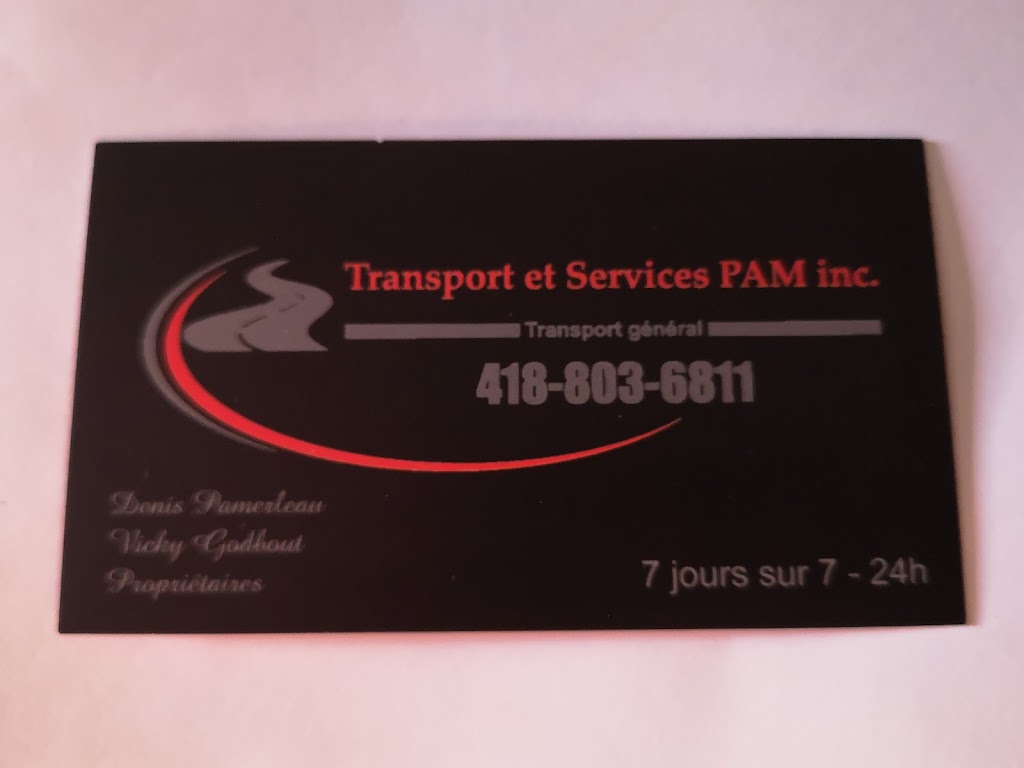 Transport et Services PAM inc | 364 Rue des Cèdres, Saint-Apollinaire, QC G0S 2E0, Canada | Phone: (418) 803-6811