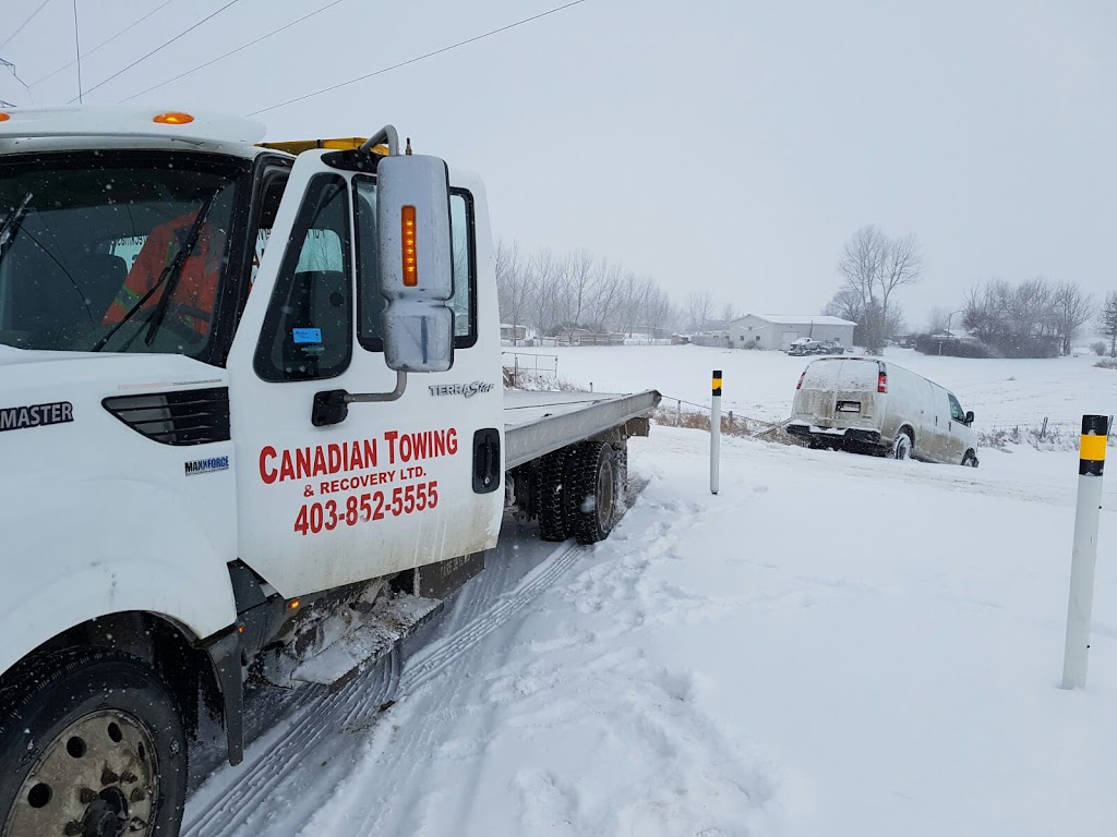 Canadian Towing and Recovery Ltd | 208 Oakmere Close, Chestermere, AB T1X 1L1, Canada | Phone: (403) 852-5555