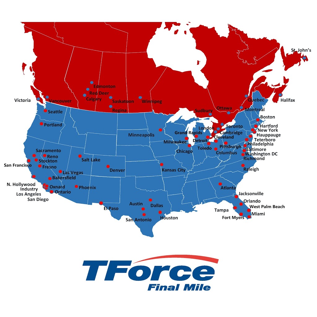 TForce Final Mile Burnaby BC | 5898 Trapp Ave Unit 103, Burnaby, BC V3N 5G4, Canada | Phone: (800) 387-7787