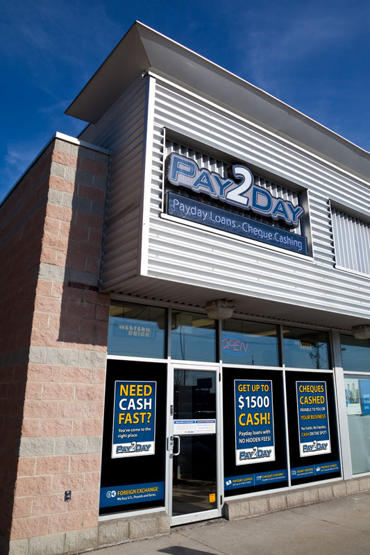 PAY2DAY | 2456 Queen St E Unit #1, Brampton, ON L6S 5X9, Canada | Phone: (905) 789-9444