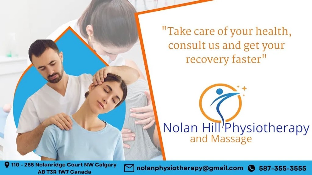 Nolan Hill Physiotherapy and Massage..WE ARE OPEN | 255 Nolanridge Ct NW #110, Calgary, AB T3R 1W7, Canada | Phone: (587) 355-3555