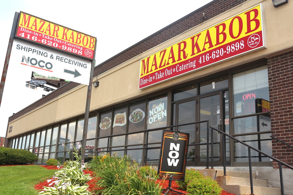 Mazar Kabob | 133 The West Mall #1, Etobicoke, ON M9C 1C2, Canada | Phone: (416) 620-9898