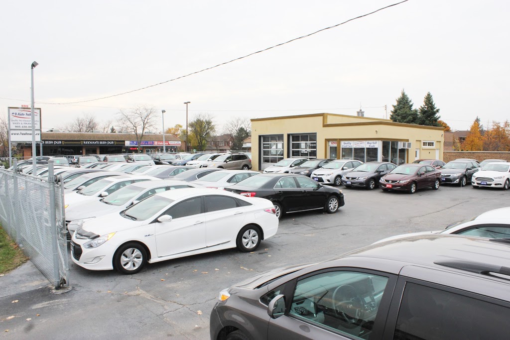 # 9 Auto Sales Ltd | 690 Queen St W, Brampton, ON L6X 3E1, Canada | Phone: (905) 450-0009